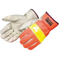 3M Scotchlite Safety Grain Pigskin Driver Gloves